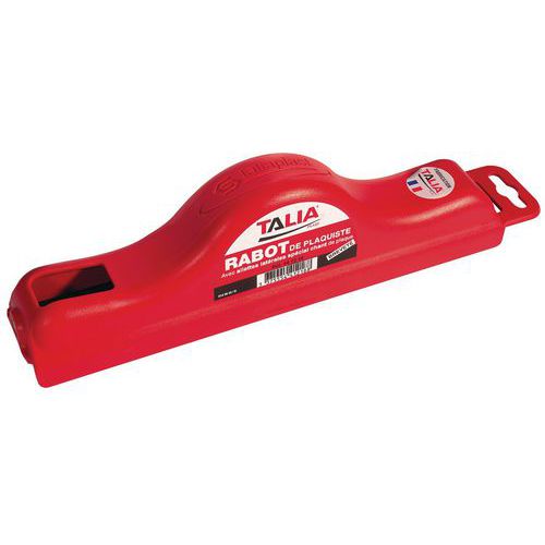 Taliaplast - Rabot de plaquiste à ailettes - Lame 250mm - Outillage à main professionnel