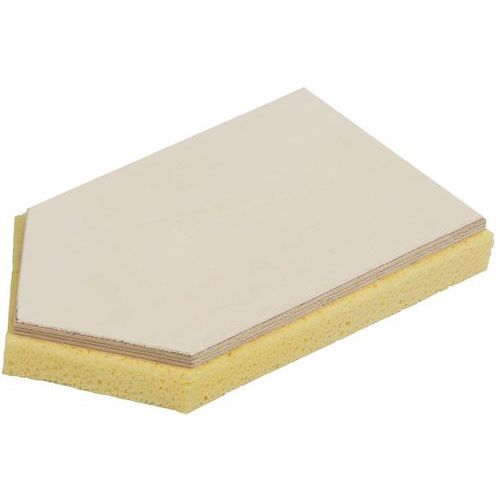 Lot de 5 - Recharge Éponge Pour Taloche Pointue Plateau Bois