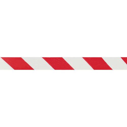 Taliaplast - Ruban d'avertissement Attention travaux - 500m Rouge/Blanc - Signalétique de sécurité haute visibilité