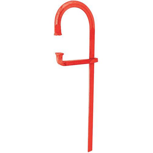 Taliaplast - Serre-joint Acier 135mm - Serrage 600mm - Usage Professionnel - Robuste et Durable