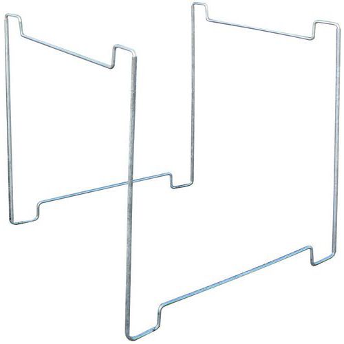 Taliaplast - Support Sac Gravats Taliatube - Argent 1500L 1500kg - Robuste et Pratique