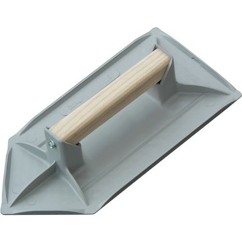 Taliaplast - Taloche pointue PS choc - Gris - 27x13cm - Usage Finition - Éco-responsable PEFC