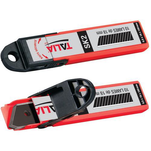 Lame Auto-cassante Sk2 - Lot De 10 - 18mm