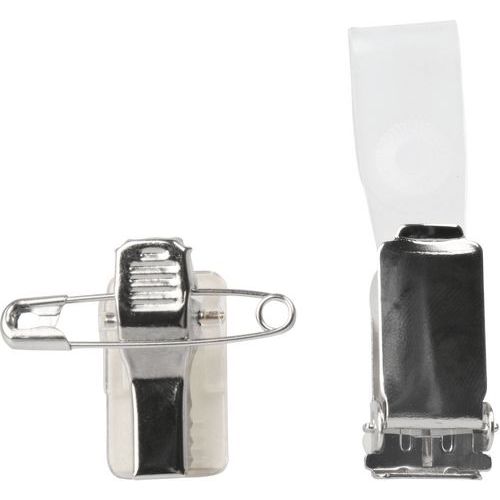 Lot de 10 - Clips Pour Badges