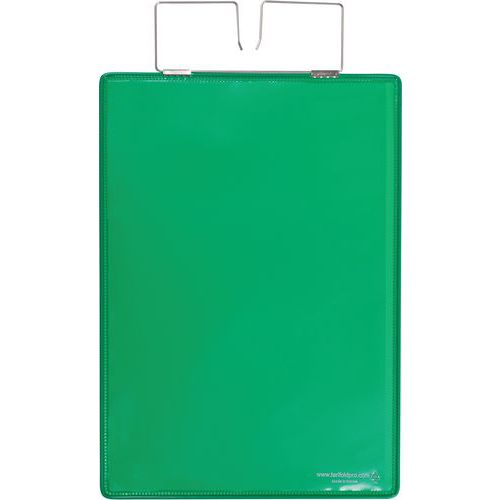 Djois Made By Tarifold - Poche logistique renforcée A4 Portrait Vert - 10 pièces - PVC durable - Lean Management