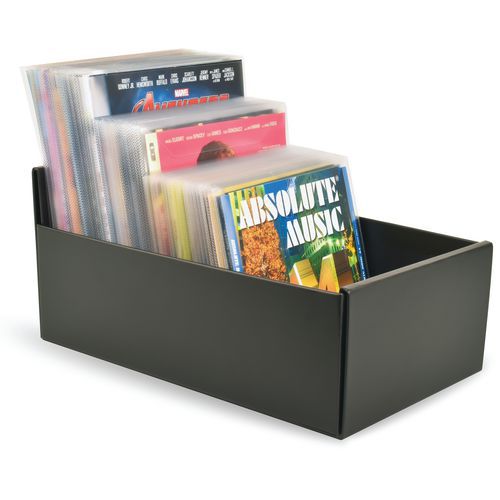 Boîte De Rangement Pour Pochettes Dvd Cd Et Blu-ray