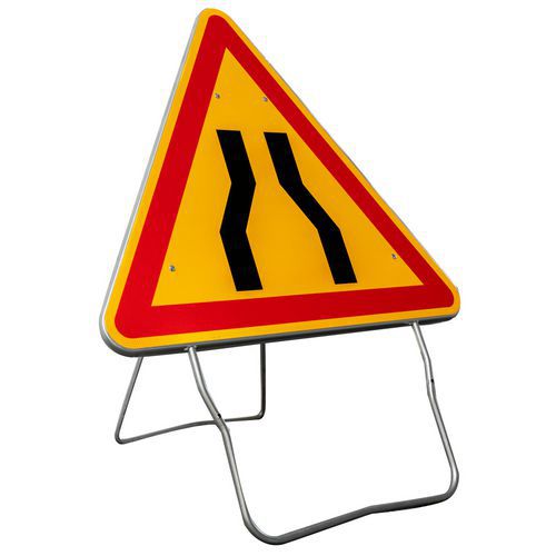 Kelias - Panneau Signalisation AK31 Accident CL2 - Triangle 700mm - Voirie Temporaire