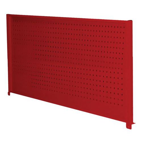 Anjou Tolerie - Panneau Support Outillage pour Établi - H900 x L1170 mm - Rouge RAL 3002 - 7 Ans Garantie