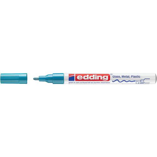 Marqueur Peinture Edding 751-pointe Ogive Moyenne-bleu Clair