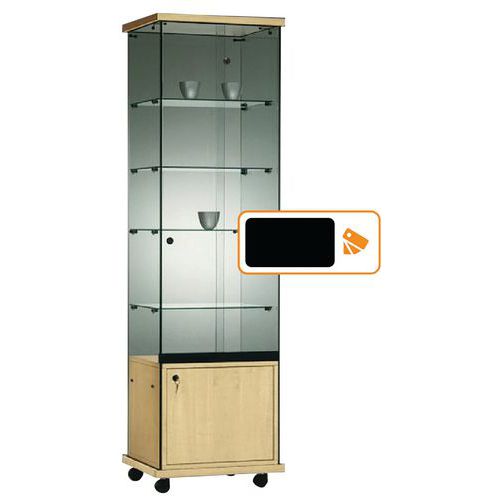 Vitrine Easy E5 Avec Armoire Type:e5 Led Largeur:52