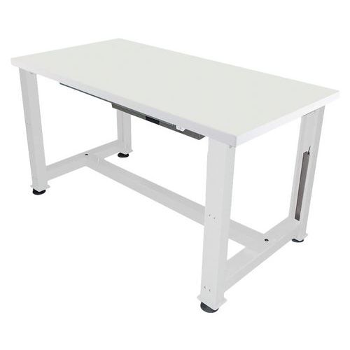 Etabli Électrique Stratifié 1750 X 750 X Ht 737/1037 Cm Gris 7035