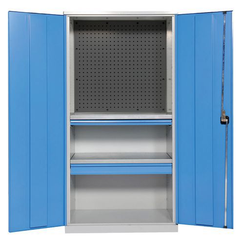 Anjou Tolerie - Panneau Support Outillage Fond d'Armoire - L 1000 mm Anthracite RAL 7016 - Mobilier d'Atelier Robuste et Durable