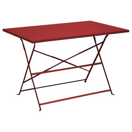 Gueridon 110x70 Cm Cuba Rouge