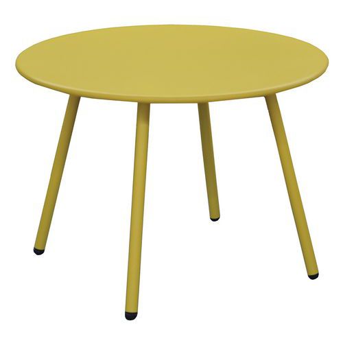 Table Basse Rio Ã˜ 50 Cm Moutarde