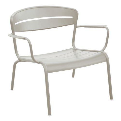 Fauteuil Lounge Haora Alu Sauge