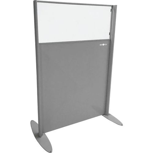 Cloison De Séparation Mi-tôlée/plexi 150 Cm Mdle Départ