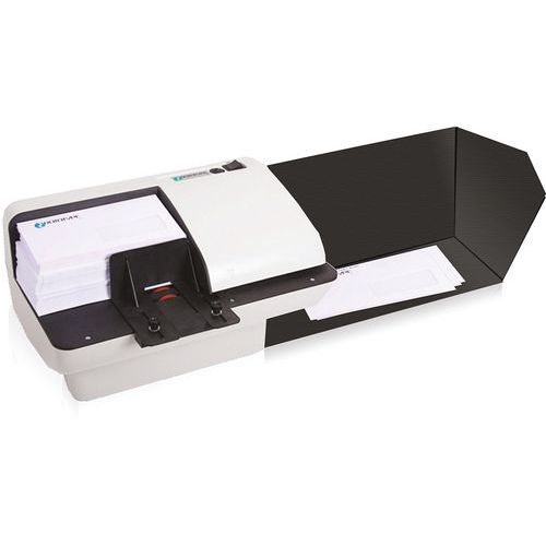 Rototype - Ouvre-lettres électrique MO150 Noir - 260x300x450mm - 3 ans Garantie