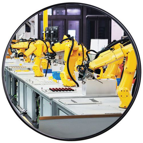 Miroir Rond Ø50 Cm Extérieure Et Intérieure