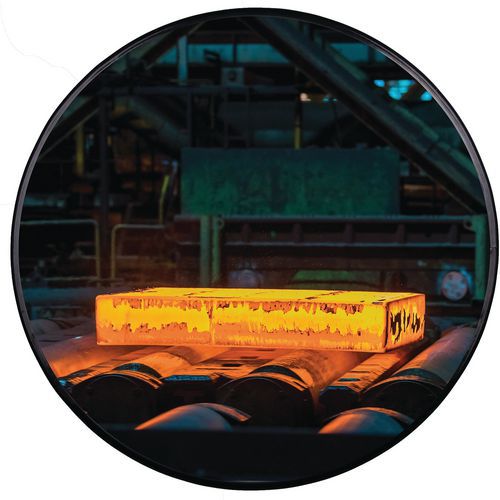 Miroir Rond Ø70 Cm Extérieure Et Intérieure