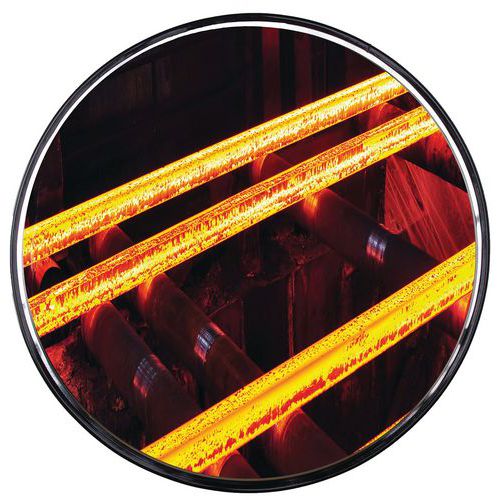 Miroir Inox Ø80 Cm Extérieur Et Intérieur