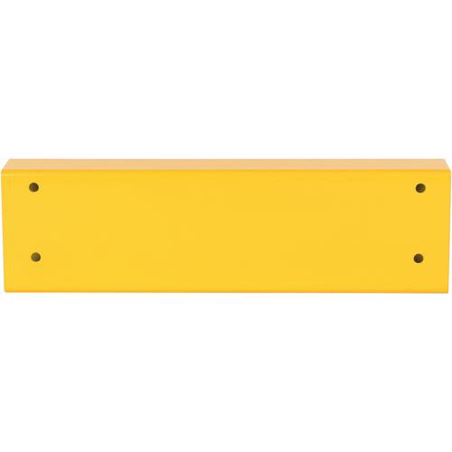 Crash Stop - Traverse Acier pour Barrière Modulaire 50 cm - Jaune - Fixation à Visser - Intérieur - Éco-responsable