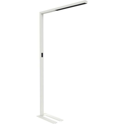 Lampadaire Led Sur Socle Sirius Blanc