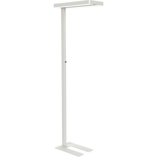 Lampadaire Led Sur Socle Juvis Blanc