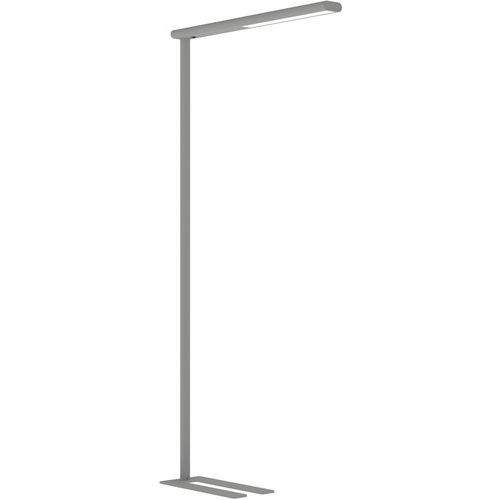 Lampadaire Led Sur Socle Jet Argenté