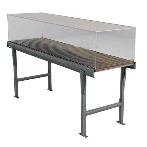 Somefi - Capotage Plexiglas pour Convoyeur - 550x600x1000mm - Protection Robuste et Durable