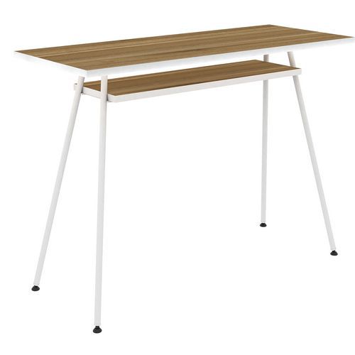 Bureau Home Office Duo Noyer/blanc