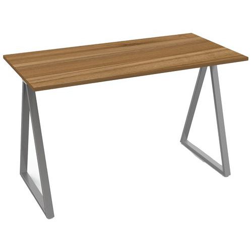 Bureau Home Office Roma Noyer/métal