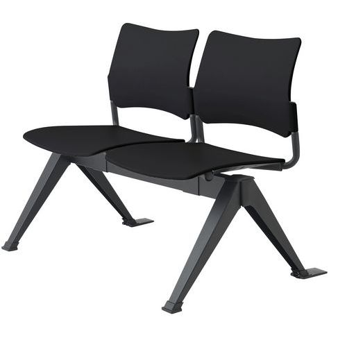 Banc Urban 2 Places Noir