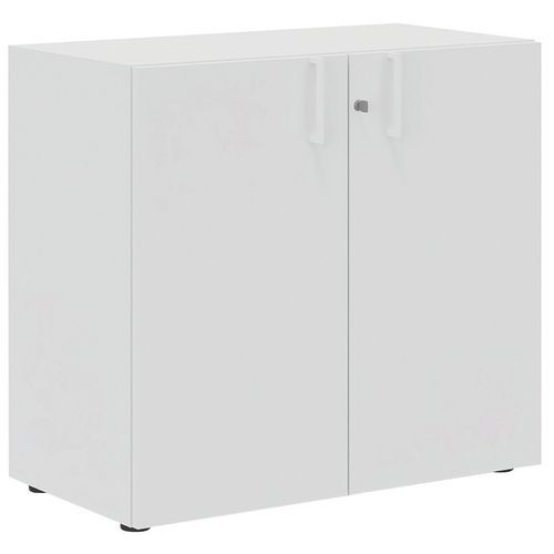 Armoire à Portes Battantes H.75 Cm Blanc Manutan