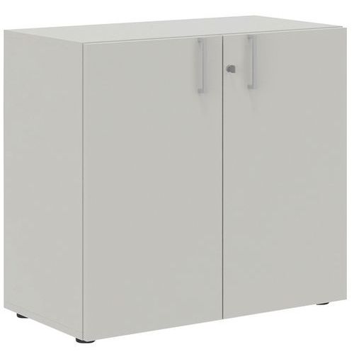 Armoire à Portes Battantes H.75 Cm Gris Manutan