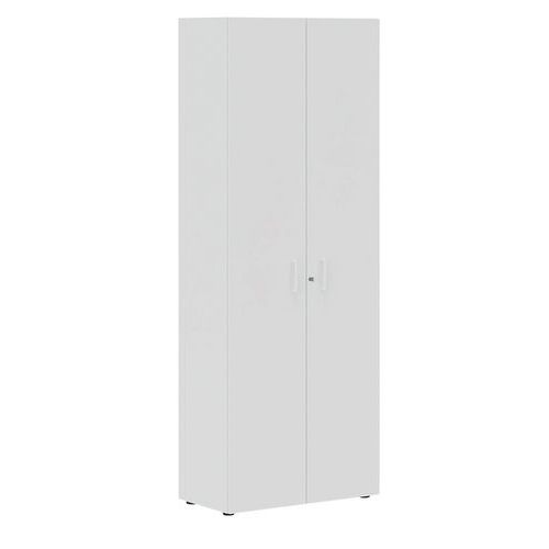 Armoire à Portes Battantes H.200 Cm Blanc Manutan