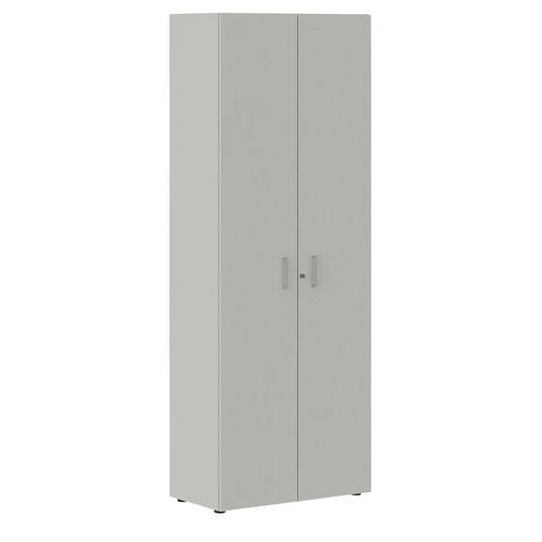 Armoire à Portes Battantes H.200 Cm Gris Manutan