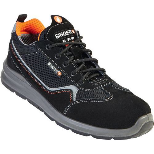 Basket De Protection En Croûte Noire De Taille 46 - Homme