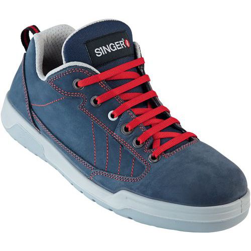 Basket De Protection S3 Nubuck De Couleur Bleu Pointure 38 - Unisexe