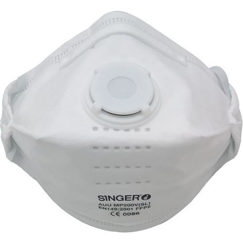 Boîte De 20 Masques Pliables Horizontal Ffp2d