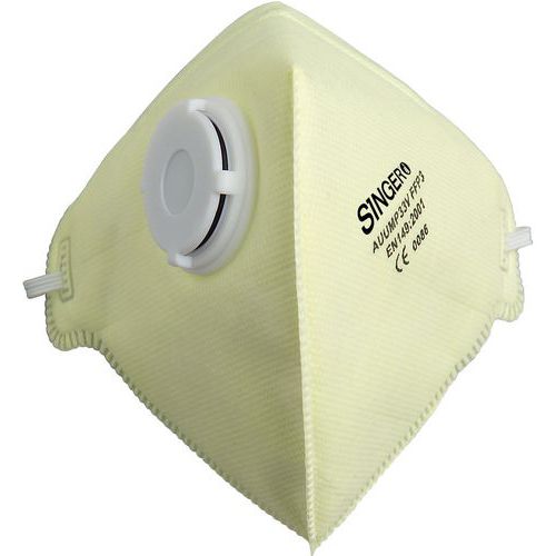 Boîte De 20 Masques Pliables Vertical Ffp3 Avec Valve