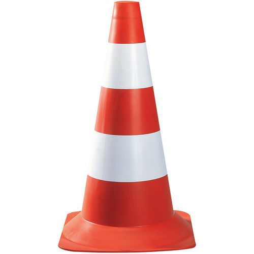 Cône De Signalisation Polyéthylène - 50 Cm