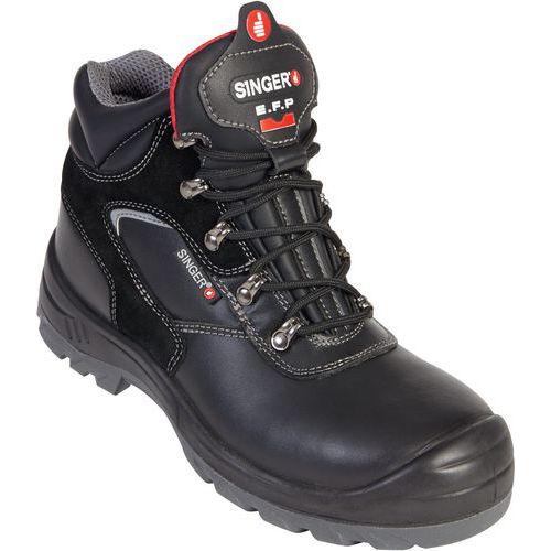 Chaussure De Protection Haute En Fleur Noir Pointure 39 à 47