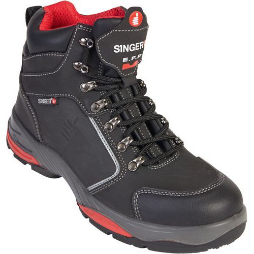 Chaussure De Protection Haute Cuir De Taille 44