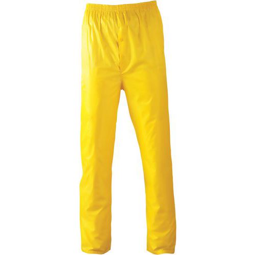 Complet De Pluie Jaune En Nylon Et Pvc De Taille Xl