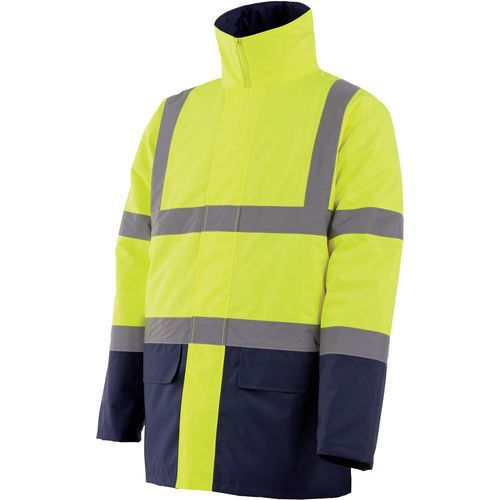 Parka Haute Visibilité Jaune De Taille L