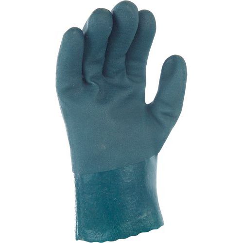 Gants De Manutention De Protection à Double Induction Pvc Vert Taille 10