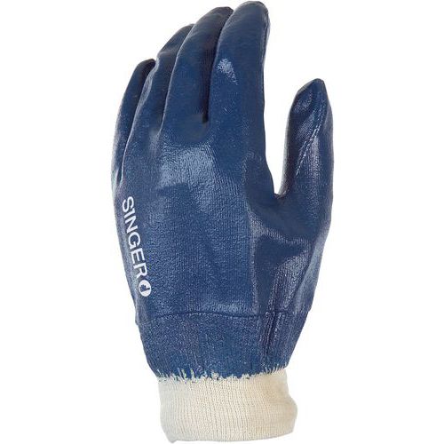 Gants De Manutention Aéré Nitrile à Enduction Légère De Taille 10