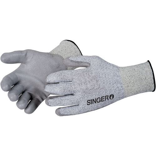 Gant De Protection Gris Résistant à La Coupure De Taille 8