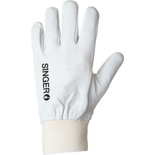 Gants De Manutention En Cuir De Protection Tout Chevre De Taille 11