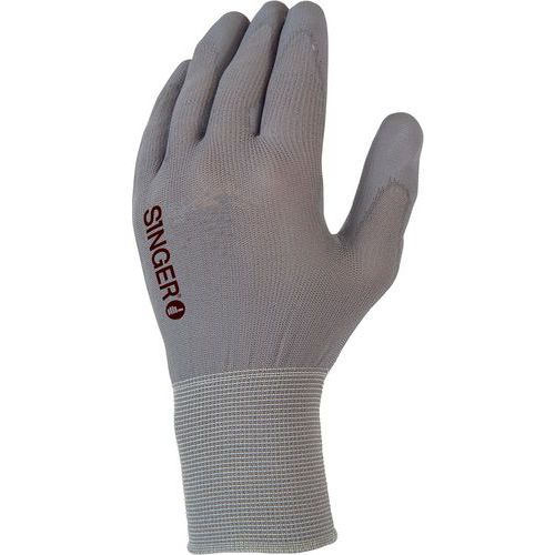 Gants De Manutention En Polyuréthane à Support Polyamide De Taille 8